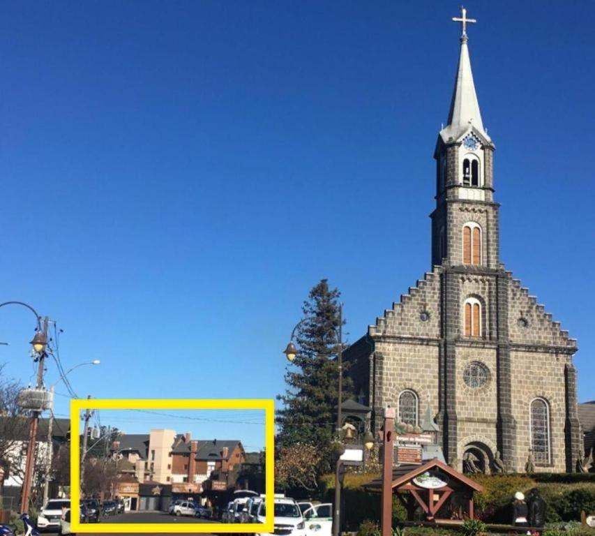 Apartamento No Centro De Gramado - Solar Da Encosta Luaran gambar