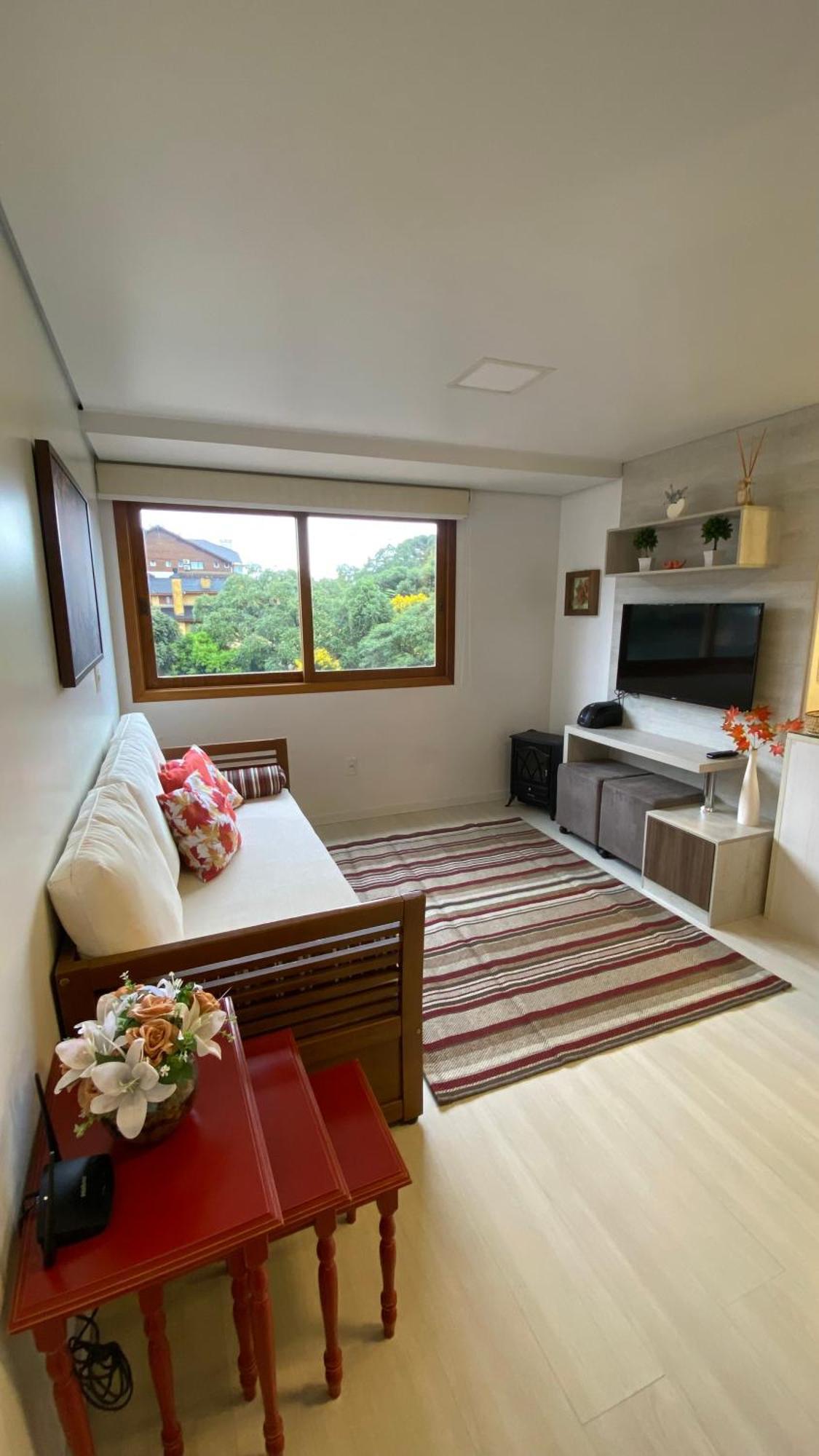 Apartamento No Centro De Gramado - Solar Da Encosta Luaran gambar